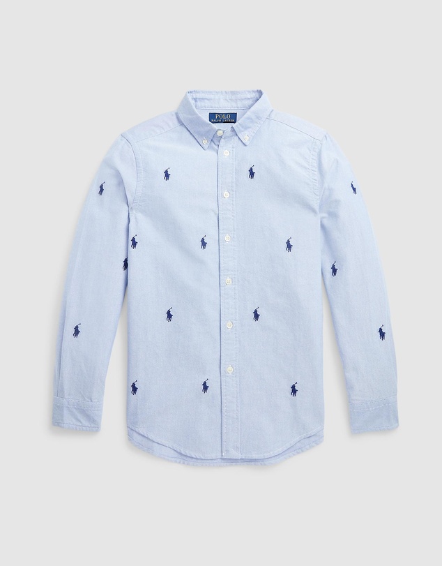 Polo Ralph Lauren - Polo Pony Cotton Oxford Shirt - ICONIC EXCLUSIVE - Teens
