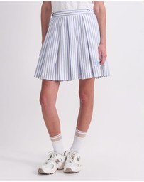 Sportscraft - Logo Stripe Tennis Skirt