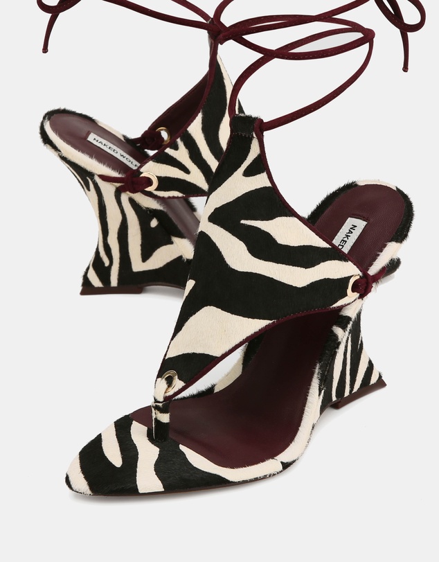 Naked Wolfe - Rampage Black/White Zebra
