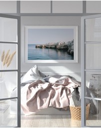LEGGERA - Whitewashed Puglia Coastline Print