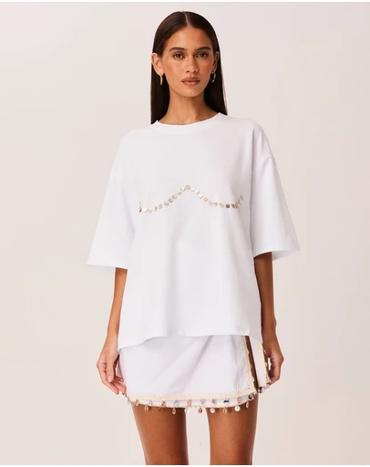 SNDYS - Lyla Shell Tee