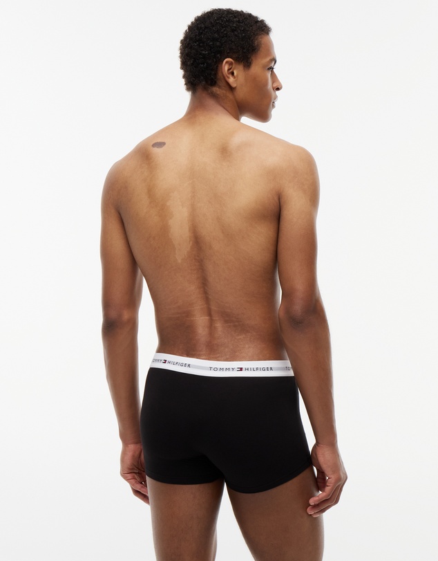 Tommy Hilfiger - 3-Pack Essential Logo Waistband Trunks