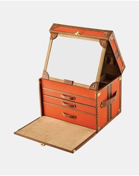 Wolf - Wolf Ida Trunk Jewellery Box Orange