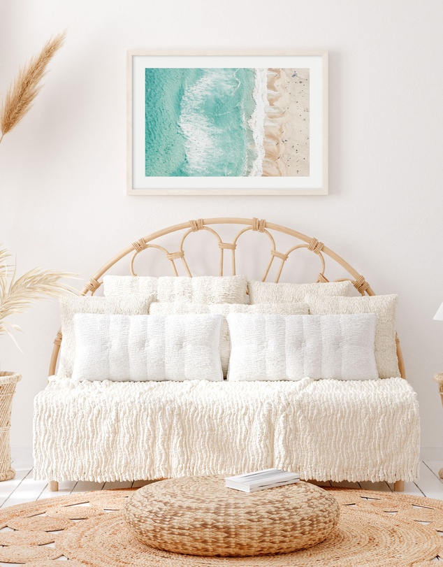 Olive et Oriel - Sand to Sea Bondi Art Print