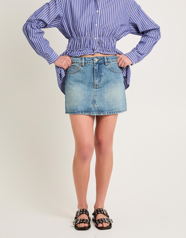 Subtitled - Hazel Denim Skirt
