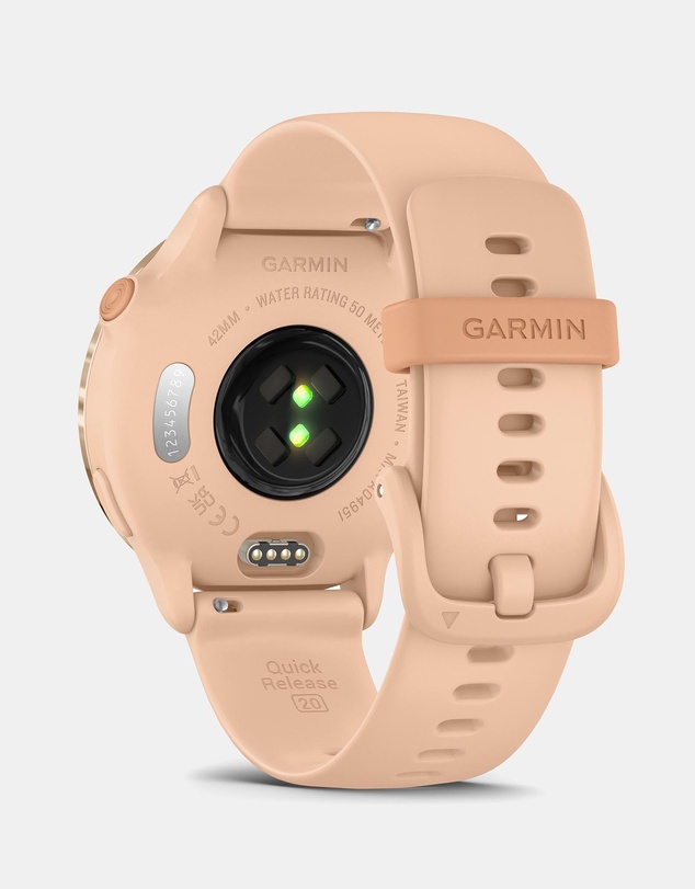 Garmin - Vivoactive 6, Pink Dawn/Pink Dawn Metallic