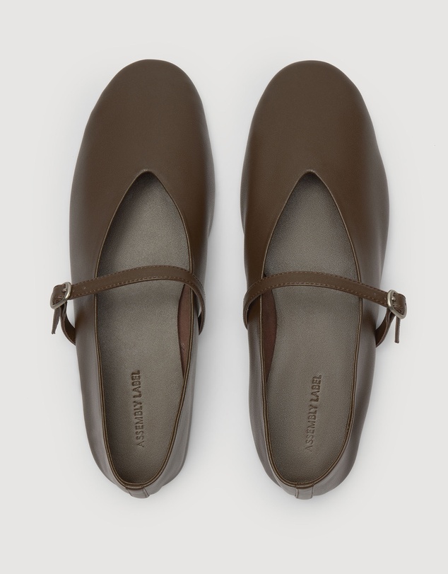 Assembly Label - Millie Leather Ballet Flats