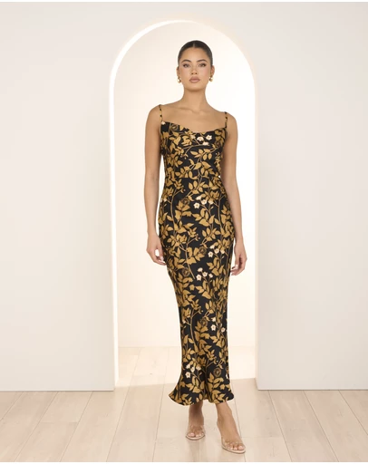 Pilgrim - Upton Cowl Neck Maxi Dress