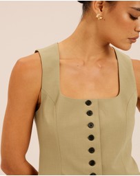 AERE - Mila Tailored Vest