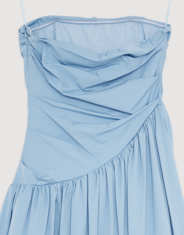 Revibe - Repaired AERE Kiera Strapless Midi Dress - AU 10
