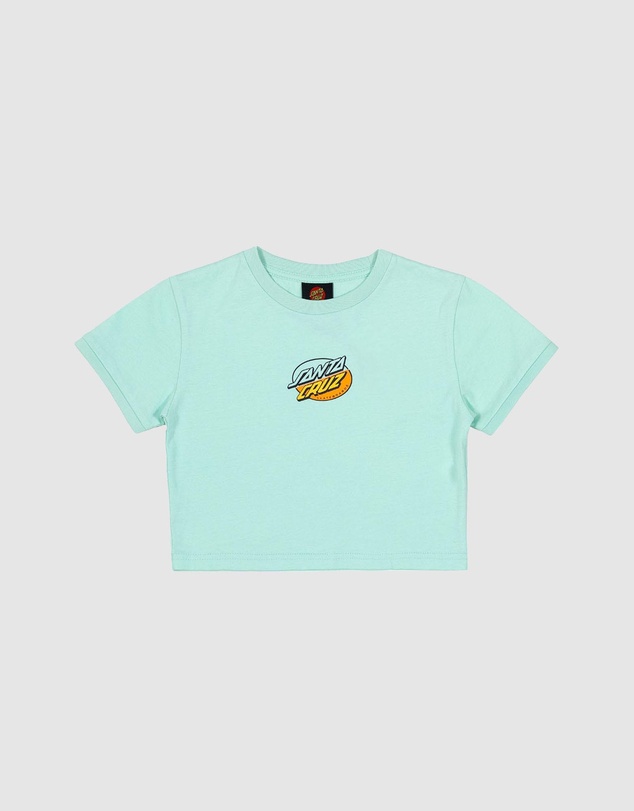 Santa Cruz - Oval Dot Splice Front Tee - Teens