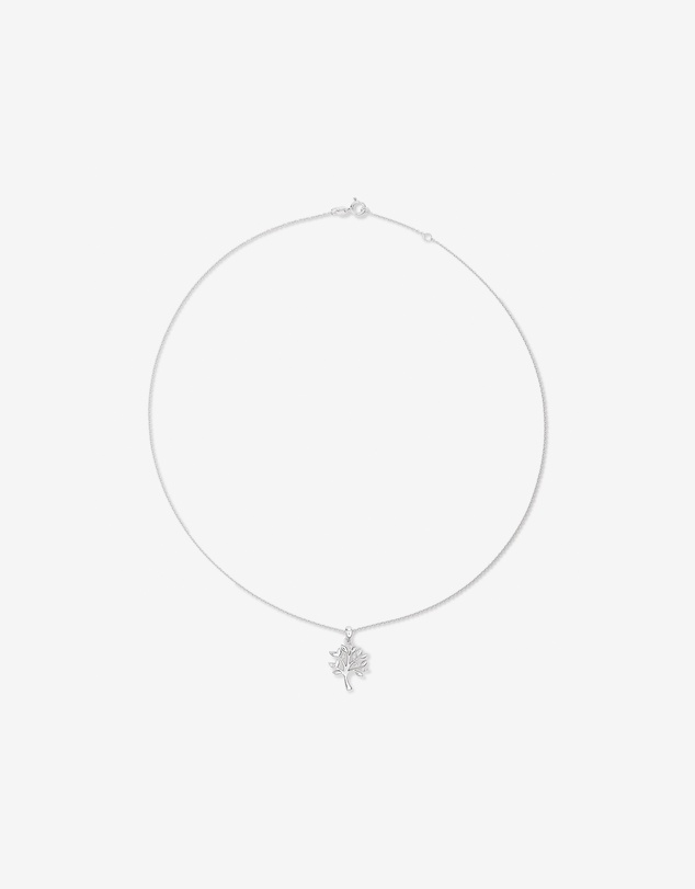 Michael Hill - Tree of Life Pendant and Chain with Cubic Zirconia in Sterling Silver