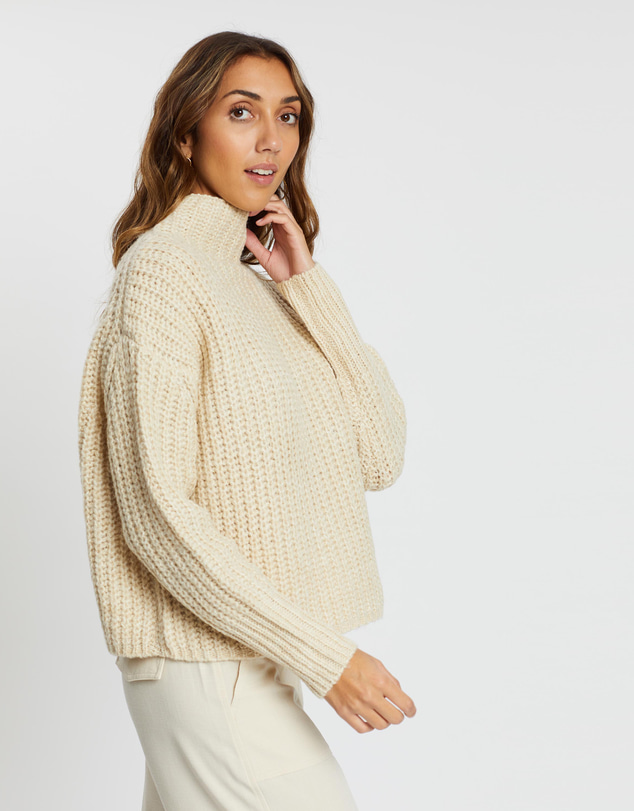 Vero Moda - Kaka LS High Neck Knit