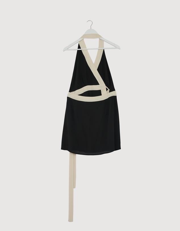 Revibe - Repaired BY JOHNNY. Azaria Wrap Mini Dress - AU 12