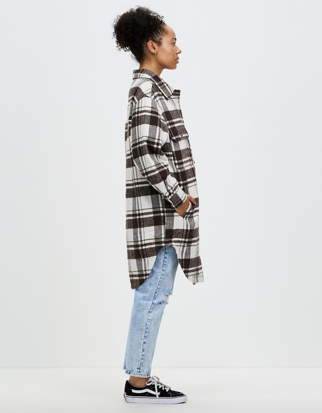All About Eve - Sloane Check Shacket