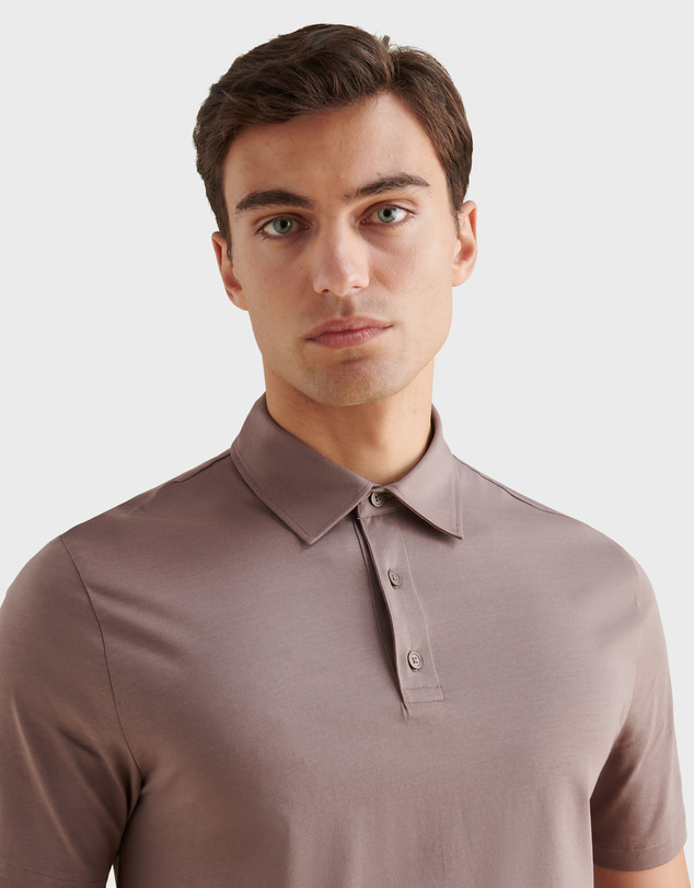 Peckham Rye  - Peckham Rye SS Mercerised Jersey Polo