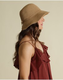 Morgan & Taylor - Kaira Bucket Hat in Tan Brown