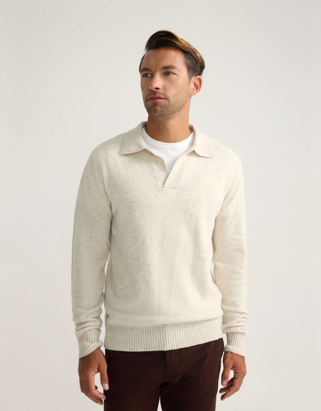Oxford - Rocco Polo Collar Wool Knit