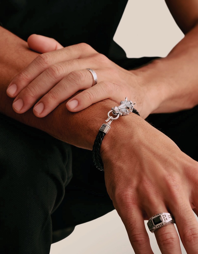 THOMAS SABO - THOMAS SABO Leather Bracelet with Horse Head