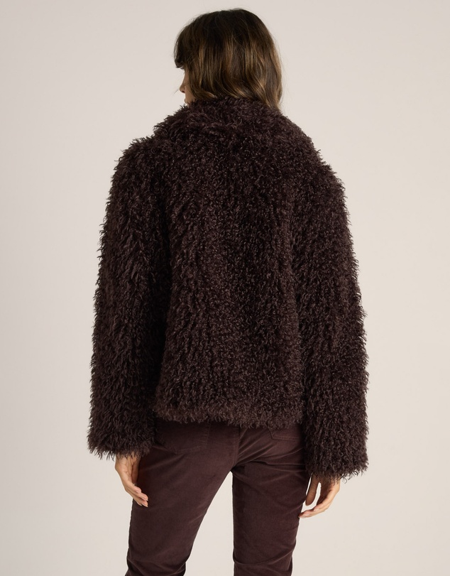 Fate + Becker - Wynn Cropped Fur Jacket