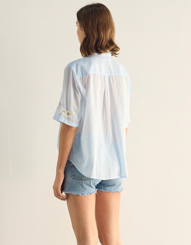 Auguste The Label - Viola Embroidered Blouse
