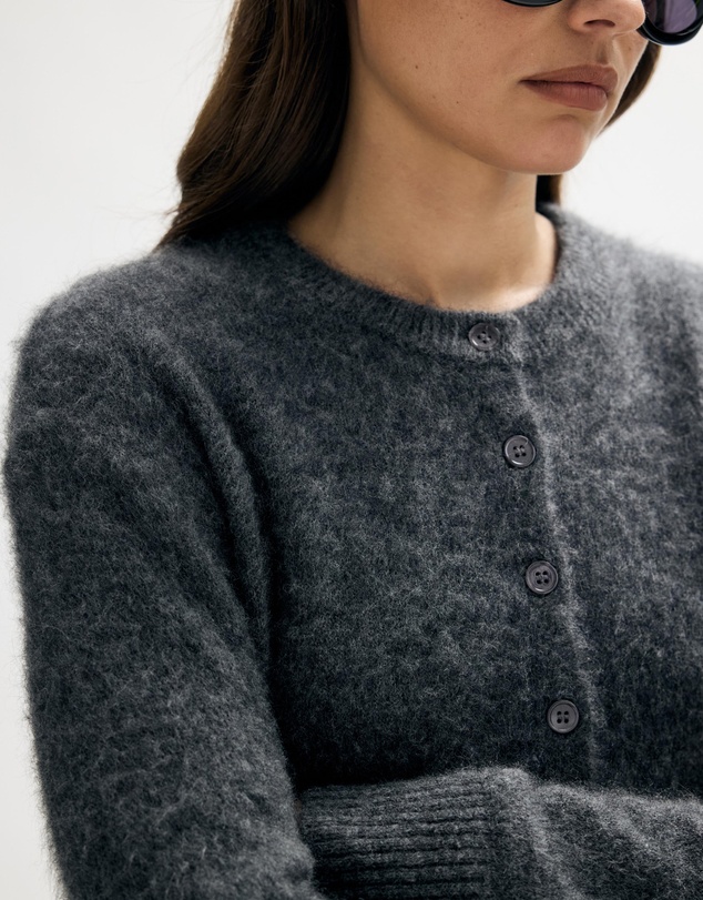 Minima Esenciales - Halen Alpaca Wool Blend Cardigan