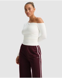 TALA - Piped Straight Leg Joggers
