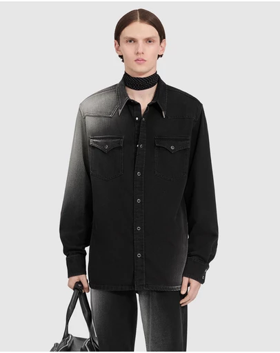 MM6 Maison Margiela - Faded Denim Overshirt