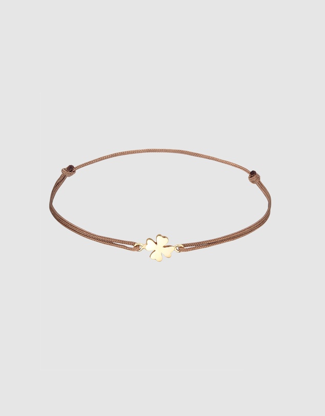 Elli Jewelry - Cloverleaf Charm Nylon Bracelet