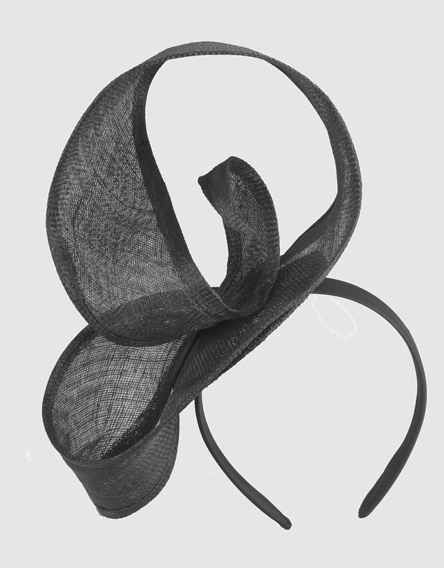 Max Alexander - Tall Sinamay Fascinator Headband