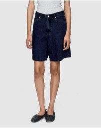 Marle - Relaxed Jean Shorts - ICONIC EXCLUSIVE
