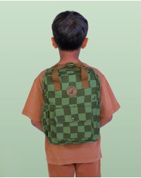 Crywolf - MINI BACKPACK Green Check