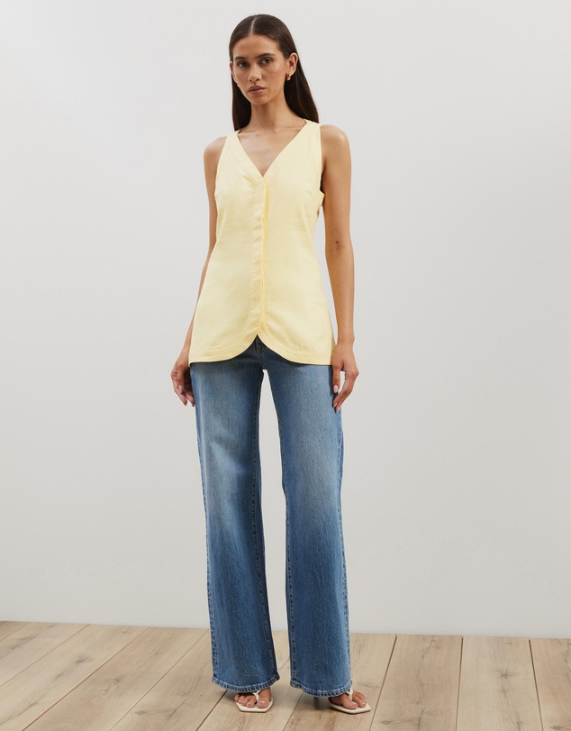 Atmos&Here - Maura V-Neck Longline Vest