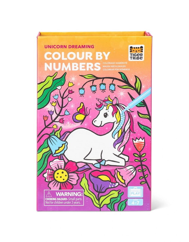 Tiger Tribe - Colour By Numbers - Unicorn Dreaming