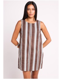 Subtitled - Tyra Stripes Mini Dress