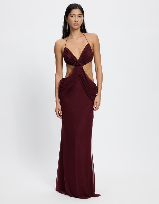 Jaded London - Draped Vida Maxi Dress