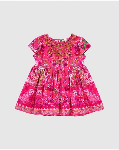 Camilla - Gathered Tee Dress - Babies