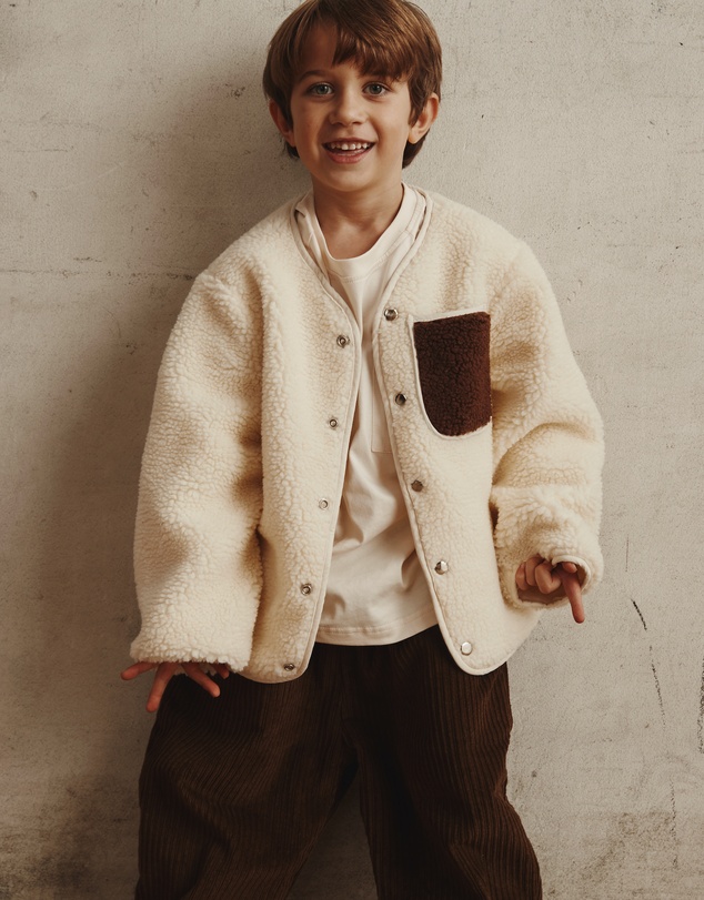 Alfred - Margot Shearling Jacket I Natural
