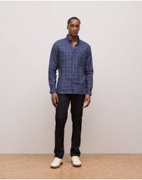 Trenery - Modern Slim Dark Wash Jean in Ink Blue