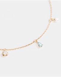 By Charlotte - Breathe in Stillness Anklet