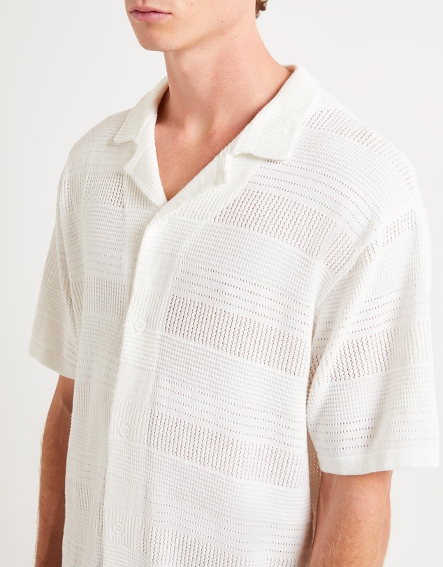 Arvust - Knitted Short Sleeve Resort Shirt