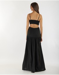 Amelius - Nathalie Linen Maxi Dress