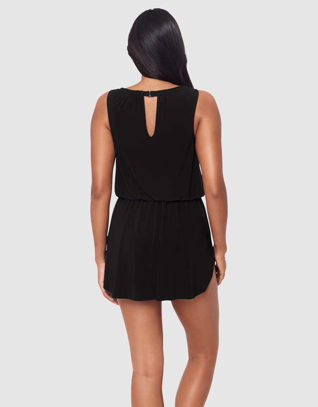 Magicsuit - Effie Tie Waist Short Shaping Swimdress