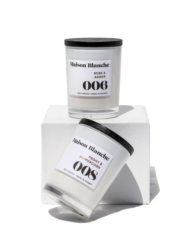 Maison Blanche - 008 Peony & Peppercorn - Small Candle