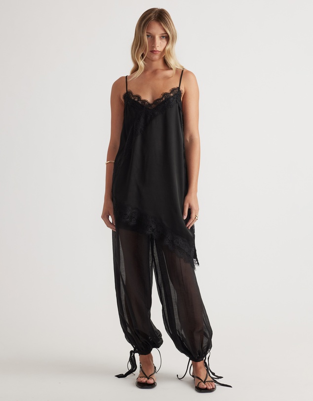 Decjuba - Tina Textured Balloon Pants