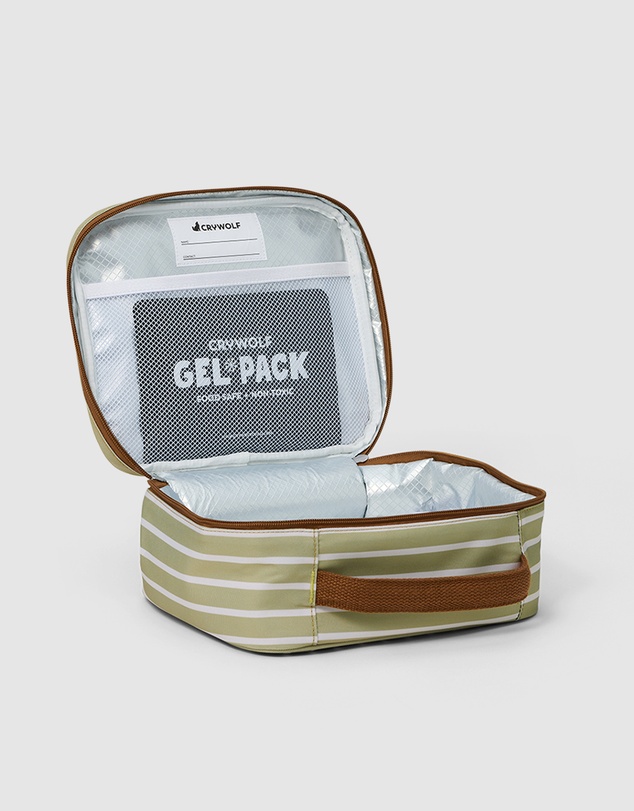 Crywolf - EVERYDAY LUNCH BAG Elm Stripe