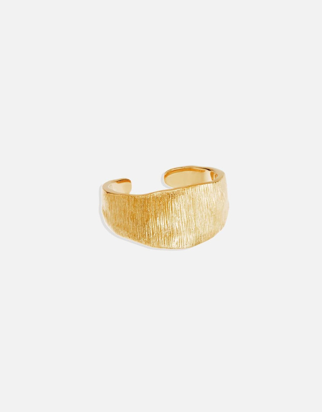 By Charlotte - Gold Woven Light Ring