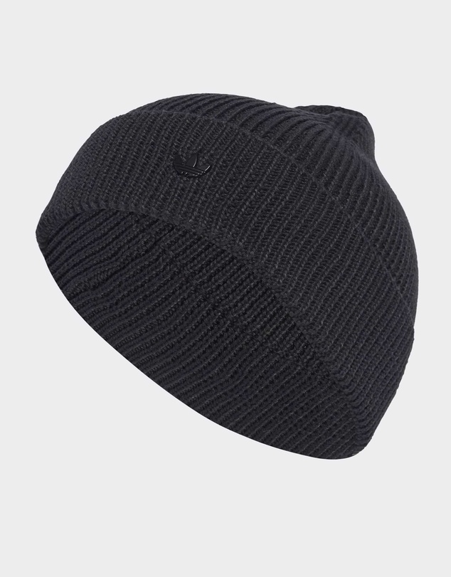 adidas Originals - Everyday Icons Beanie With Tonal Metal Trefoil Unisex
