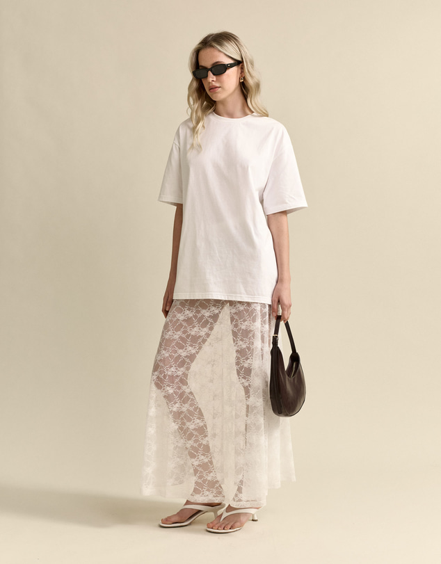 MVN - Lace Maxi Skirt