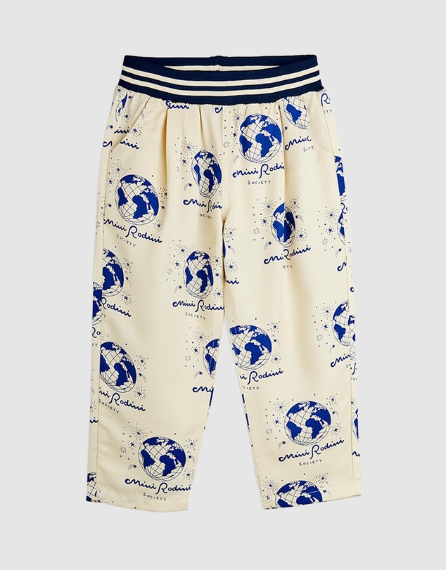 Mini Rodini - Society All Over Print Woven Trousers - Babies